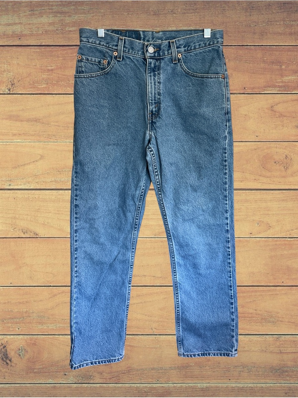 Vintage Levi’s 505 Regular Fit Straight Y2K Made in Mexico 30/30